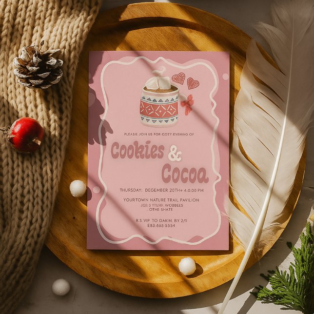 Convites Cookies bonitos e Natal (Criador carregado)