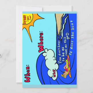Convites Cool party invite 