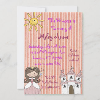 Convites cópia de princesa, a princesa está girando 1!!...