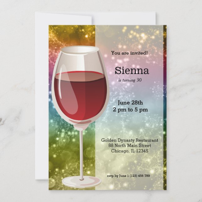 Convites Coquetéis (Frente)