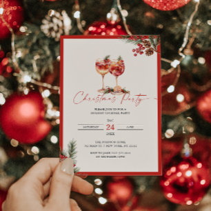 Convites Coquetéis de Festa de Natal