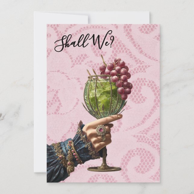 Convites *~* Coquetel A101 Ornamentado  FOTO  25   DESPEDID (Frente)