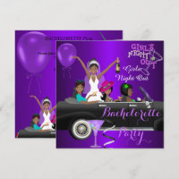 Coquetel de Carro de Limo de Diversão Roxo festa d