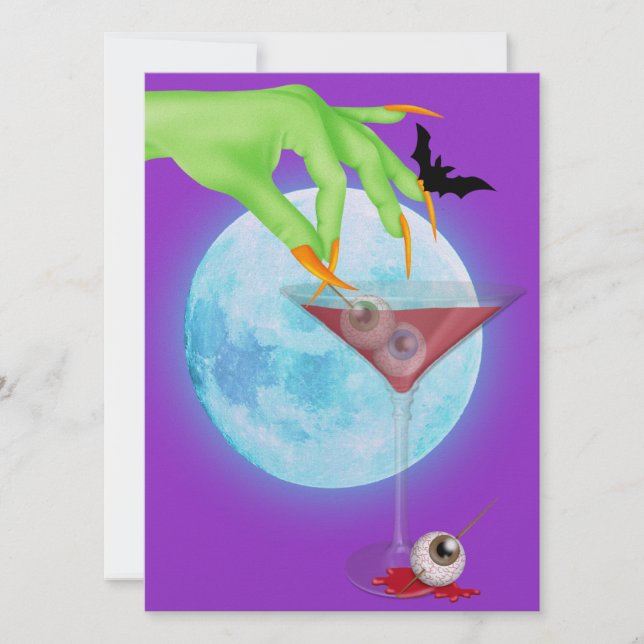 Convites Coquetel de Halloween - SRF (Frente)