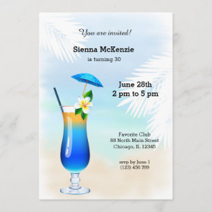 Convites Coquetel de Verão