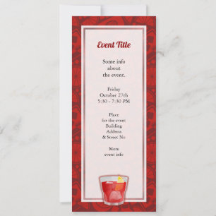 Convites Coquetel Negroni