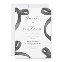 Coquette 16th Birthday Girl Black Arco 18th 21rua