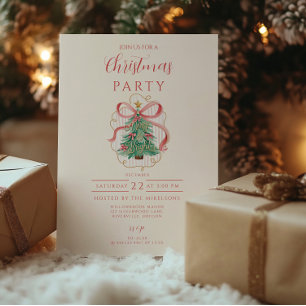 Convites Coquette Merry & Bright Natal