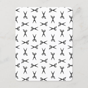 Convites COR DE FUNDO PERSONALIZADA DA Barbearia de Tesoura