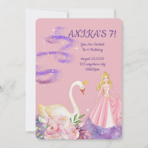 CONVITES COR DE PEACH DE PRÍNCIPE DE ANIVERSÁRIO