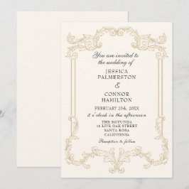 Convites Cor-de-rosa-rosa com a parte traseira do casamento