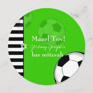 Convites Cor do bar de futebol PixDezines mitzvah/DIY