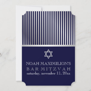 Convites Cor do bar mitzvah/DIY do PixDezines