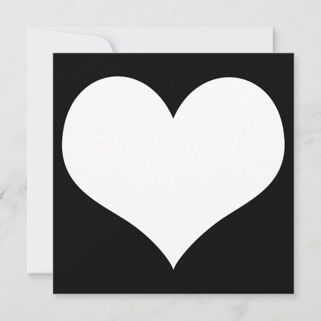 Convites coração (Frente)