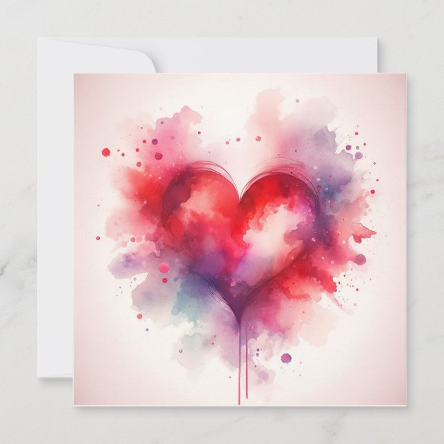 Convites Coração (Frente)