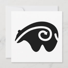 Convites coração de urso