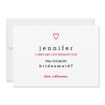 Coração Moderno Mínimo | Você Será Minha Porta-Voz