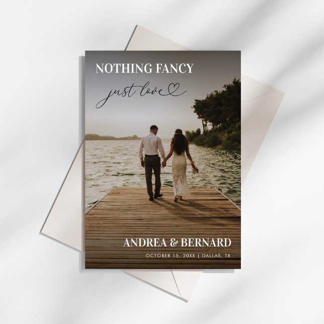 Convites Coração Moderno - Roteiro Nada De Rico Apenas Ame  (Criador carregado)