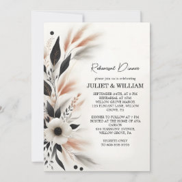 Convites Coração Nada Rico Apenas Adora Janto De Ensaio Div