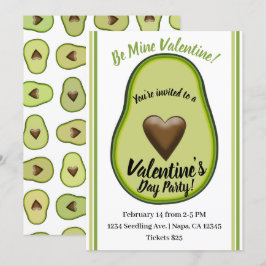 Convites Coração Sagrado Guacamole Abacate Festa do Dia dos