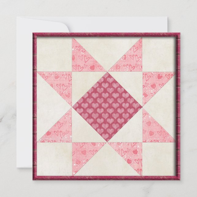 Convites Corações do Amor (Frente)