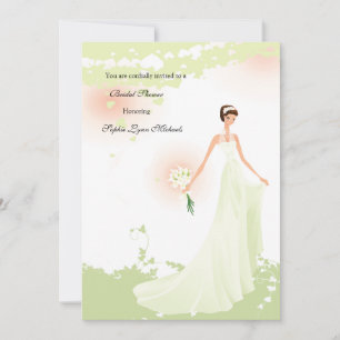 Convites Corações um chá de panela da vibração