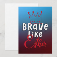 Corajosa como Esther - Arte Judaica Inspiradora
