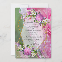 Convites Coral, Grama e Sangue Rosa-de-Peônia