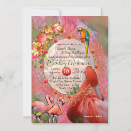 Convites Coral, Grama e Sangue Rosa-de-Peônia