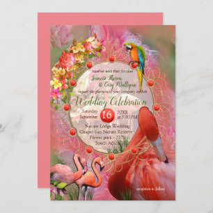 Convites Coral, Grama e Sangue Rosa-de-Peônia