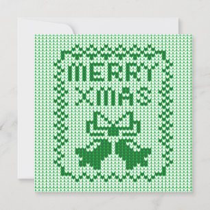 Convites Cordéis feios de camisolas e Feliz Natal w