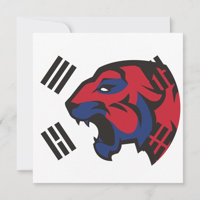 Convites Coreano do Sul - Coreano Siberiano (Frente)