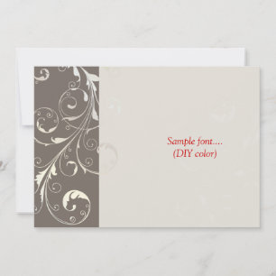 Convites Cores de filigranas PixDezines