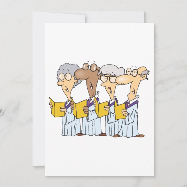 Convites Coro da Igreja (Frente)