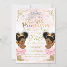 Coroa da Bailarina Princesa Rosa Gêmea de Pele Mor