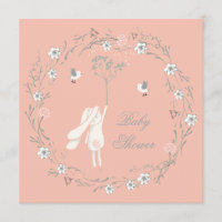 Coroa Floral de Coelhinho com Dandelion para Chá d