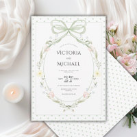 Coroa Floral Verde Salvia Vintage Casamento
