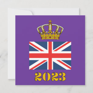 Convites Coroação do Rei Charles III 2023 Reino Unido Coroa