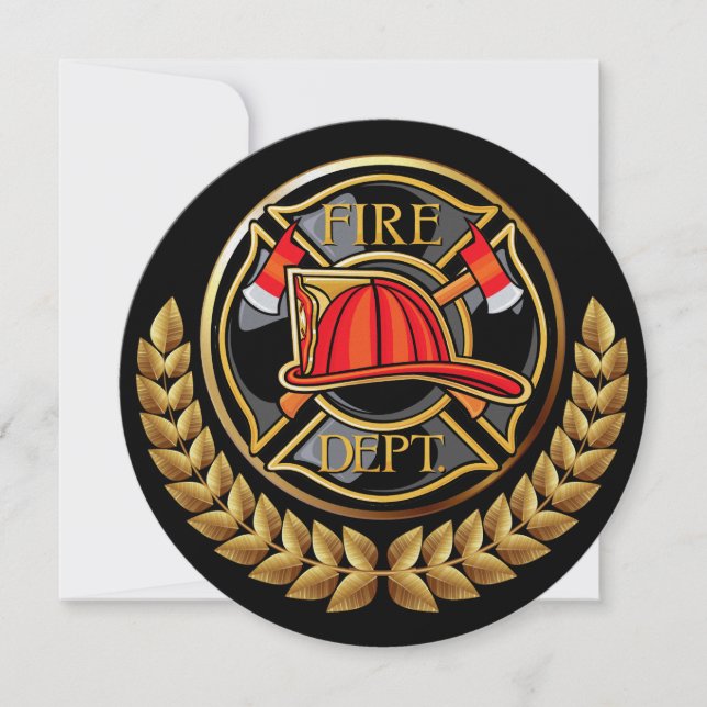 Convites Corpo de Bombeiros (Frente)