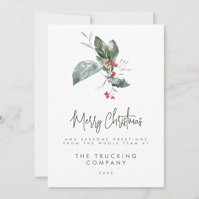 Convites Corporate Holiday Cards (Frente)