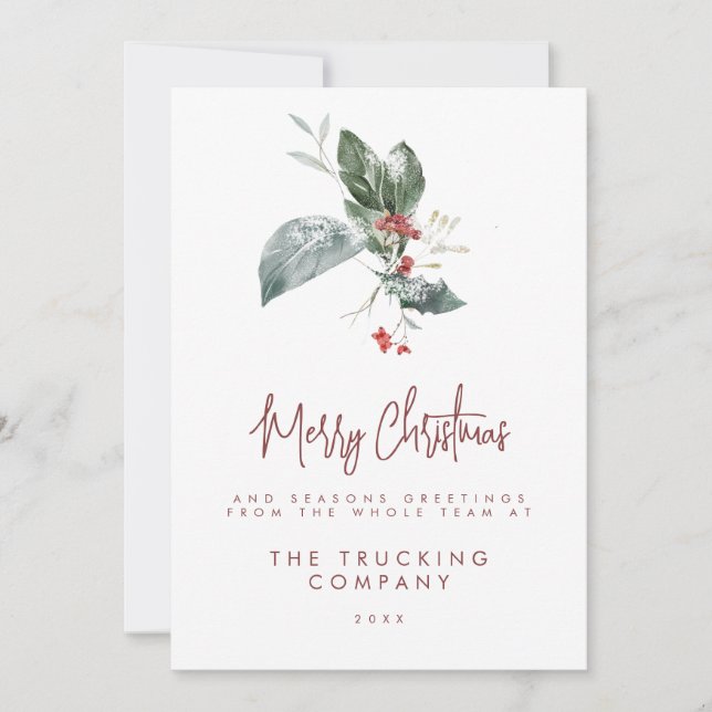 Convites Corporate Holiday Cards (Frente)