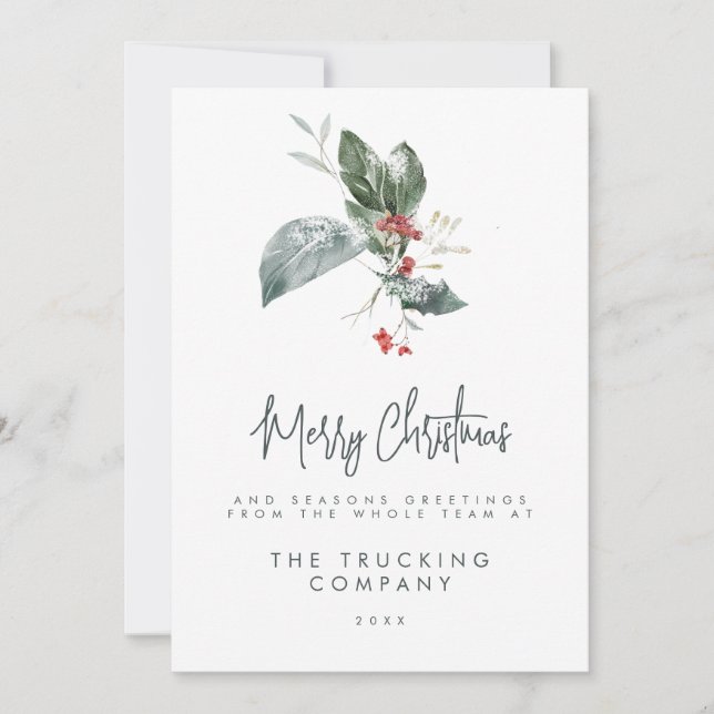 Convites Corporate Holiday Cards (Frente)