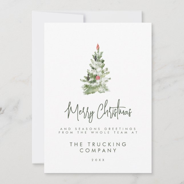 Convites Corporate Holiday Cards (Frente)