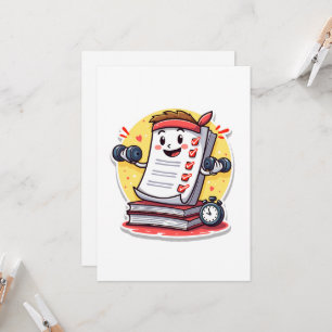 Convites Corrigir Trabalhos É Meu Presente de Cardio para p