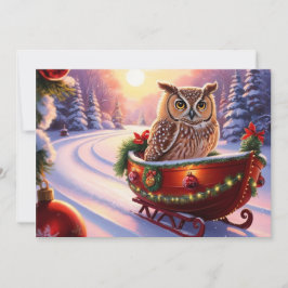 Convites Coruja de manga durante os feriados