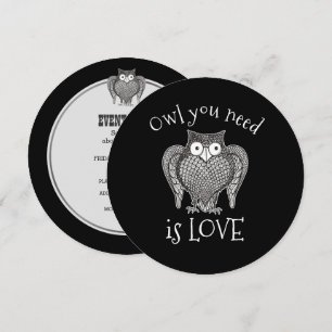 Convites Coruja de que precisa