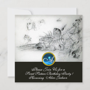 Convites COSTELOS DOCE 16 PARTIDOS Monograma