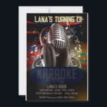 Convites Costume de Aniversário do Kid Karaoke<br><div class="desc">Convidado legal do karaoke. Personalizável!</div>