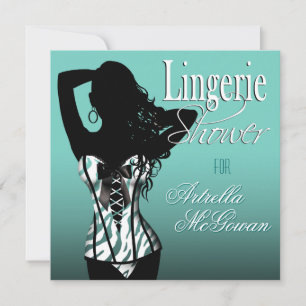 Convites Costume de Artrella Bombshell Lingerie Zebra Corse