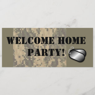 Convites Costume Home bem-vindo do partido das forças